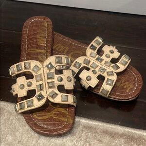 Sam Edelman Beige Sandals